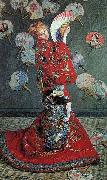 Madame Monet in a Japanese Costume,, Claude Monet